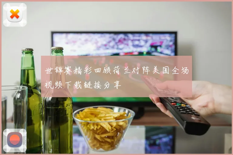 世锦赛精彩回顾荷兰对阵美国全场视频下载链接分享